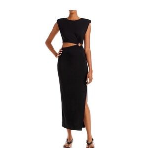 FORE CUT OUT MIDI DRESS